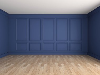 Boş iç 3d render