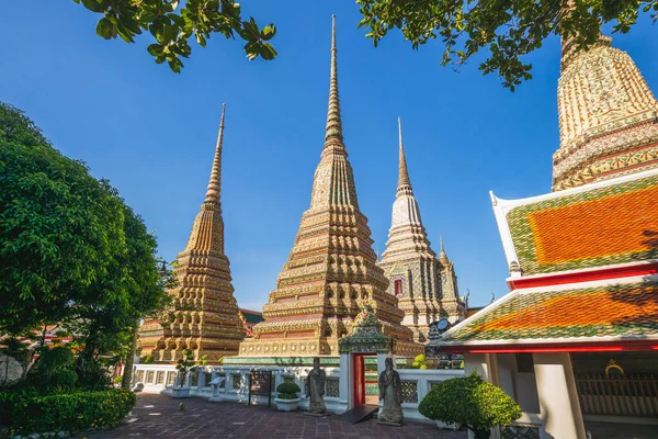 Phra Chedi Rai Wat Pho Μπανγκόκ Ταϊλάνδη — Φωτογραφία Αρχείου