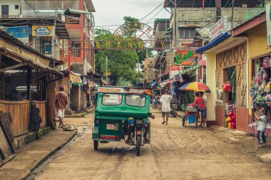 10 Ekim 2019: Filipinler 'in Palawan eyaletinde birinci sınıf bir belediye olan Coron Town Proper, doğal UNESCO listesinde yer alan Coron Island Doğal Biyotik Bölgesi' ne ev sahipliği yapmaktadır.