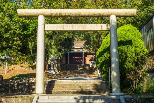 台湾绵洛里同晓神社的托里 — 图库照片