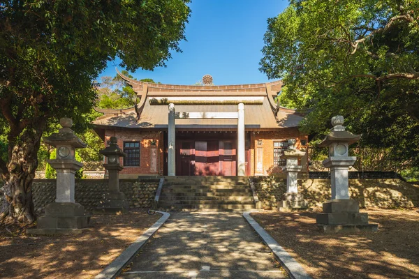 台湾市苗里同晓神社立面 — 图库照片