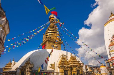 Swayambhunath, nam-ı diğer maymun tapınağı, Kathmandu, Nepal
