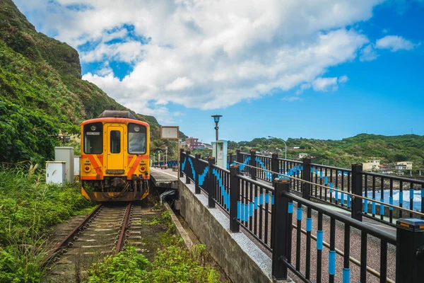 Пейзаж Железнодорожной Станции Бадузи Городе Килунг Тайвань — стоковое фото