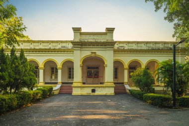 Kaohsiung, Tayvan 'daki Ciaotou Şeker fabrikasının eski sosyal konut ofisi.