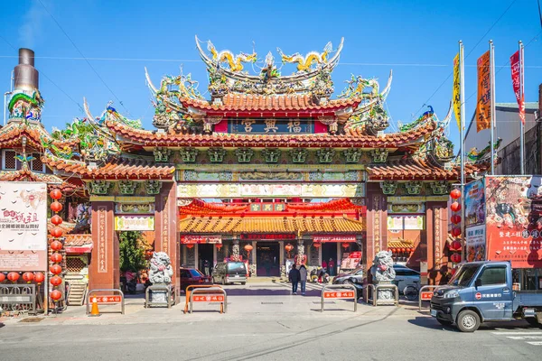 Stycznia 2021 Fuxing Temple Świątynia Xiluo Yunlin Tajwan Został Zbudowany — Zdjęcie stockowe