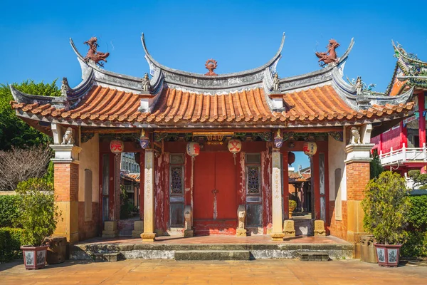 2021年1月13日 位于台湾云林西洛乡的前师范学院 原建于1797年 原名文昌寺 为五大天学皇帝 — 图库照片