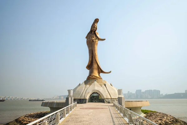 October 2019 Kun Iam Ecumenical Centre Meters Tall Bronze Statue — Stok fotoğraf