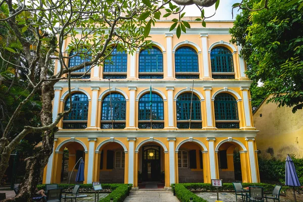 Oktober 2019 Sir Robert Tung Bibliotheek Macau China Het Gebouw — Stockfoto