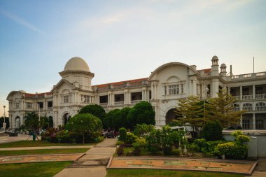ipoh şehrindeki Ipoh tren istasyonu, Perak State, Malezya