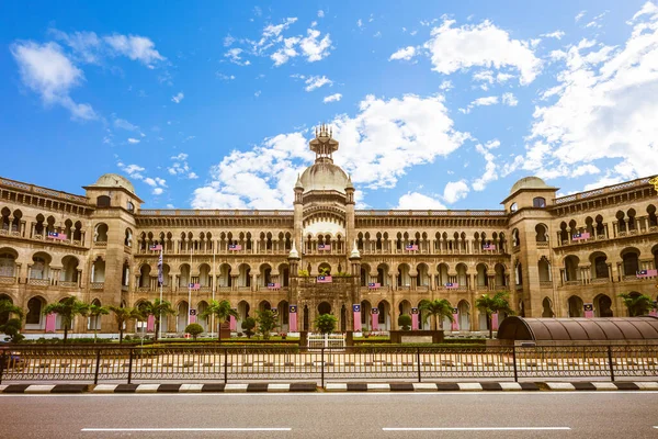 Fachada Del Edificio Administración Ferroviaria Ubicado Kuala Lumpur Malasia —  Fotos de Stock