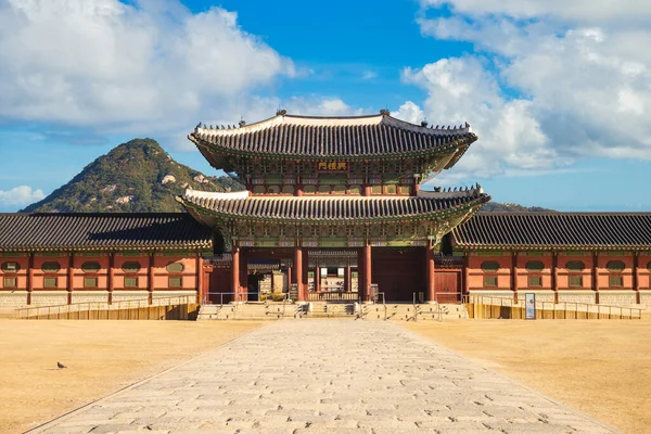 Heungnyemun Second Inner Gate Gyeongbokgung Seoul South Korea Translation Heungnyemun — Stock Photo, Image