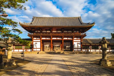 Todaiji 'nin orta kapısı, Büyük Doğu Tapınağı, Nara, Japonya