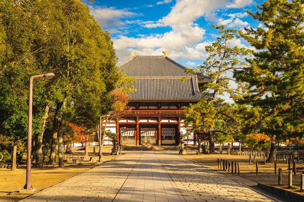 Μεσαία Πύλη Της Todaiji Ανατολική Great Temple Στη Νάρα Ιαπωνία — Φωτογραφία Αρχείου