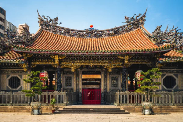 Lungshan Tempel Van Manka Gebouwd Taipei 1738 Door Kolonisten Uit — Stockfoto