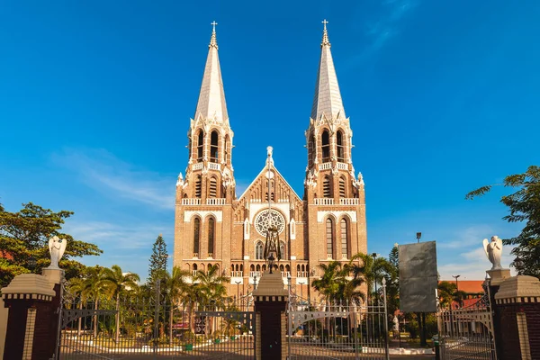 Ingång Till Saint Maria Katedralen Yangon Myanmar — Stockfoto