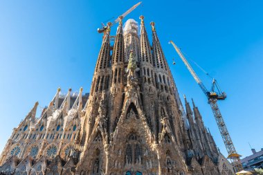 30 Ekim 2025: Basilica i Temple Expiatori de la Sagrada Familia, diğer adıyla Sagrada Familia, Barcelona, Katalonya, İspanya. Katalan mimar Antoni Gaudi tarafından tasarlanmıştır..
