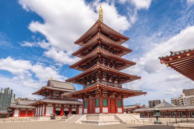 Shitenno Ji, namı diğer Arahakaji, Nanbaji, veya Mitsuji, Osaka, Kansai, Japonya