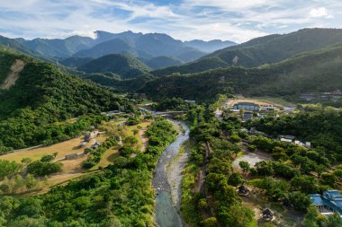 Yilan, Tayvan 'daki Wu Lao Keng Manzarası