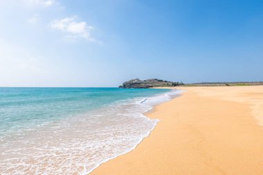 Shanshui Sahili Penghu County, Tayvan 'ın güney Magong şehrinde yer almaktadır.