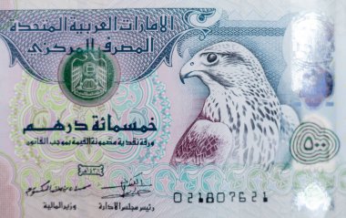 Dünya para koleksiyonu. Birleşik Arap Emirlikleri parasının parçaları.