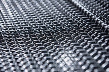 Tasarım için modern soyut metal ızgara arkaplanı