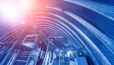 Güneş çekirdeğini soymak ve kızartmak için modern ekipman