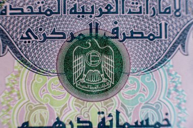 Dünya para koleksiyonu. Birleşik Arap Emirlikleri parasının parçaları.