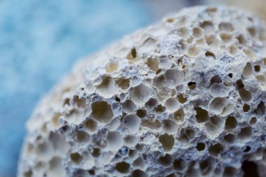 Ayak bakımı için renkli sünger taşı dokusu