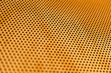 Dairesel delikli metalin arkaplan tabakası