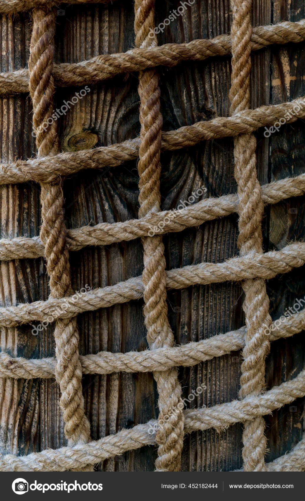Texture and pattern of old brown rope Stock Photo by ©Romaset 452182444
