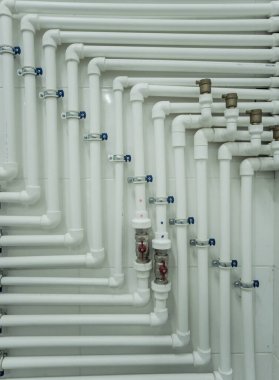 Modern ısıtma sistemi için kazan dairesi ekipmanı