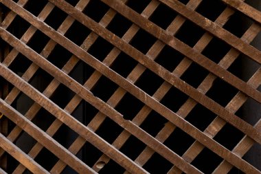 Eski ahşap duvarın güzel örtülü dokusu