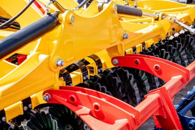 Yeni modern tarım makineleri ve ekipman ayrıntıları