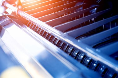 Yeni modern tarım makineleri ve ekipman ayrıntıları