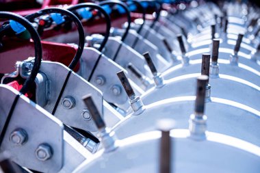 Yeni modern tarım makineleri ve ekipman ayrıntıları