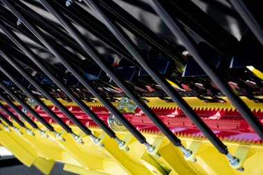 Yeni modern tarım makineleri ve ekipman ayrıntıları