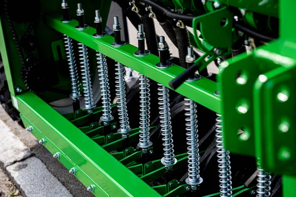 새로운 현대 농업 기계 및 장비 세부 사항 — 스톡 사진