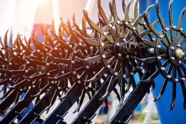 Yeni modern tarım makineleri ve ekipman ayrıntıları