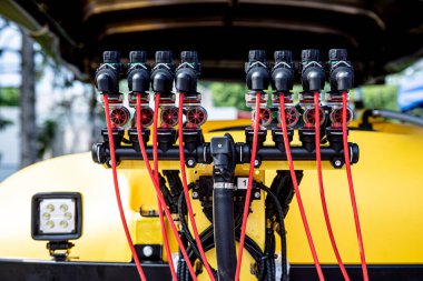 Yeni modern tarım makineleri ve ekipman ayrıntıları