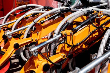 Yeni modern tarım makineleri ve ekipman ayrıntıları