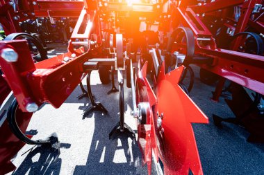 Yeni modern tarım makineleri ve ekipman ayrıntıları