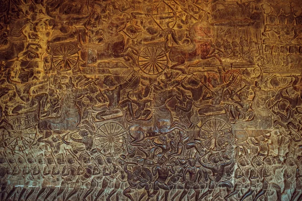 Muur van de oude tempel — Stockfoto