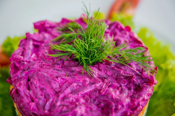 Ensalada de verduras frescas —  Fotos de Stock