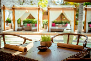 plaj tropikal Restoran