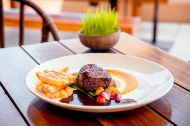 Etli patates kızartması