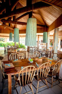 plaj tropikal Restoran