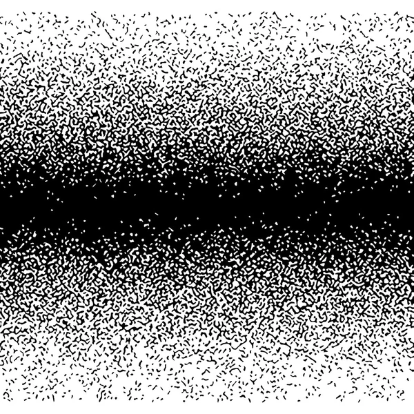 Gradient bezešvé pozadí s černou a bílou částice — Stockový vektor