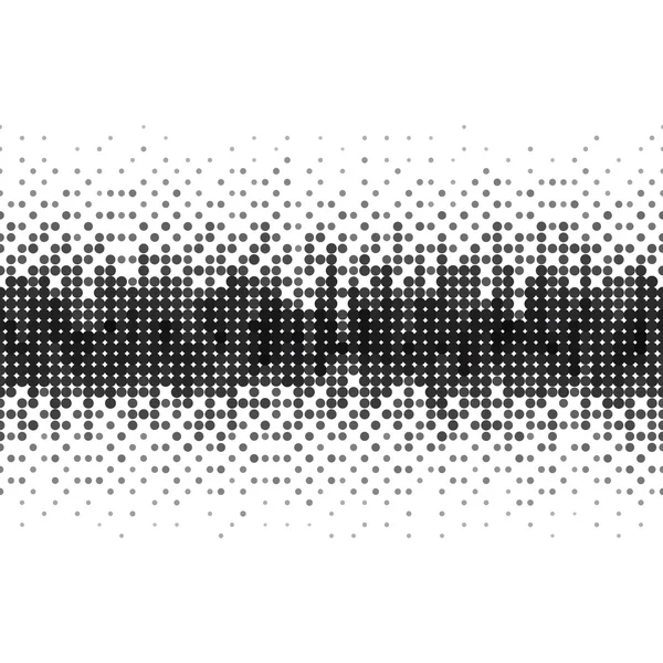 Kleurovergang naadloze achtergrond met zwarte stippen voor creatief idee — Stockvector