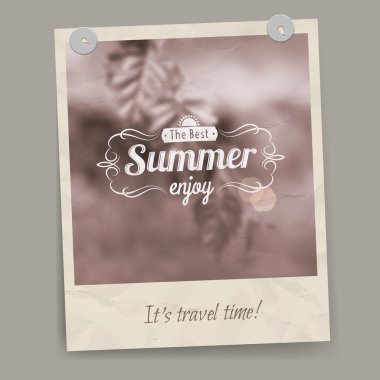 Eski fotoğraf taze odak dışında bırakır