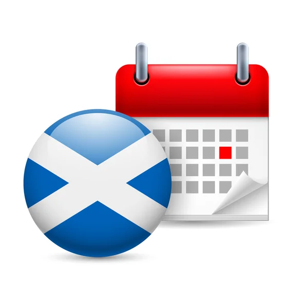Значок Національний день в Шотландії — стоковий вектор